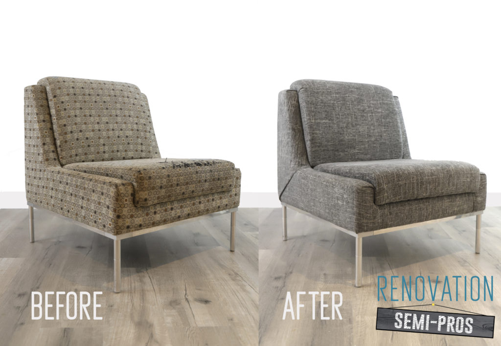 Diy Reupholstering Thrift Store Finds Renovation Semi Pros
