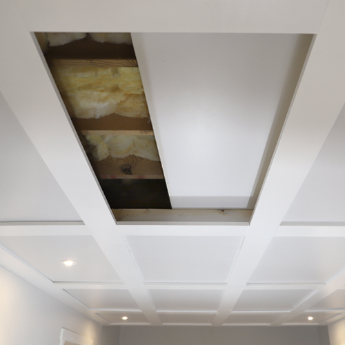 Diy Coffered Ceilings With Moveable, How Do You Make A Drop Down Ceiling Look Good