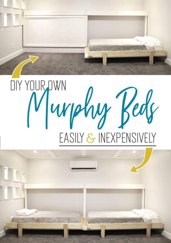 Simple & Stylish DIY Murphy Beds