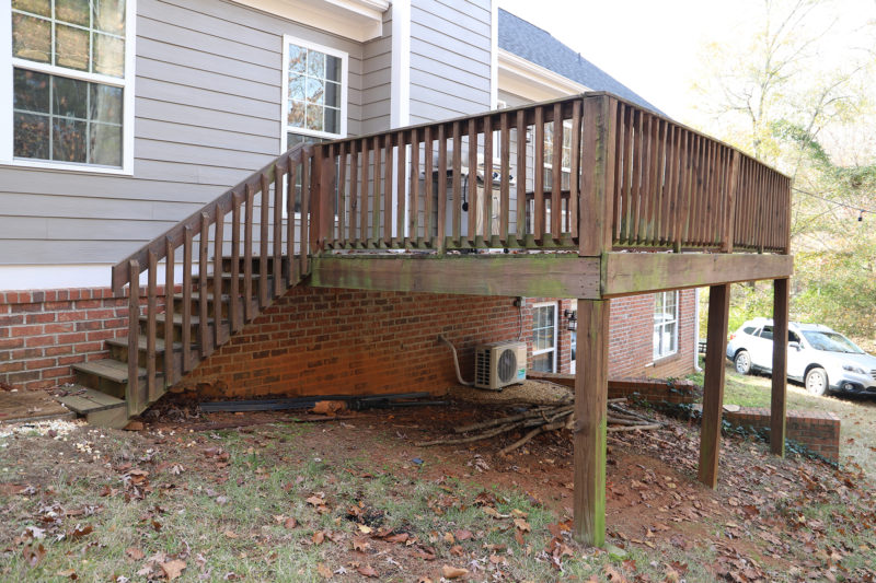 Refinishing And Renewing Our Wreck Of A Deck • Renovation Semi-Pros