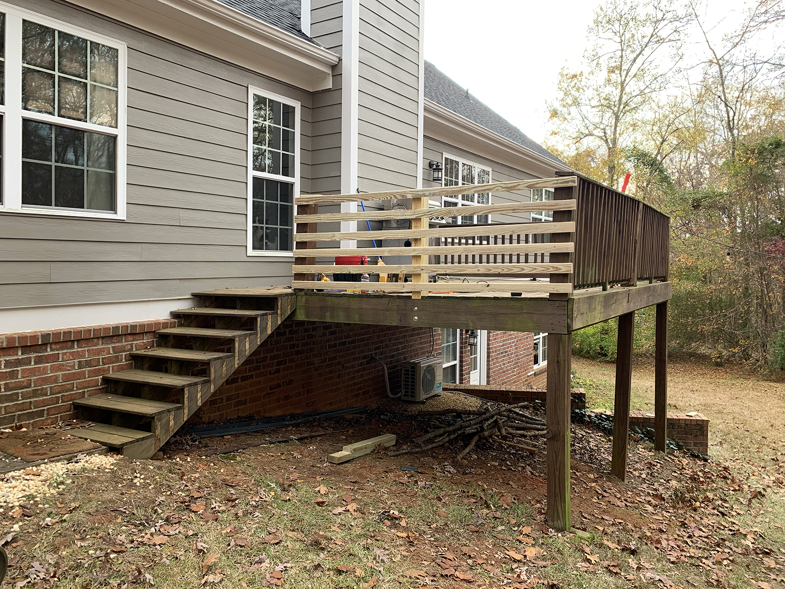 Refinishing and Renewing Our Wreck of a Deck • Renovation Semi-Pros